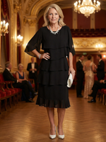 Cargar imagen en el visor de la galería, Brent | Vestido midi en capas