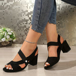 Cargar imagen en el visor de la galería, Elara™ | Tacones Cómodos con Tiras Cruzadas