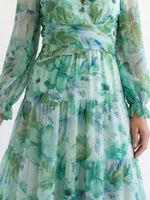 Cargar imagen en el visor de la galería, Althea | Vestido maxi floral de manga larga