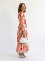 Cargar imagen en el visor de la galería, Althea | Vestido maxi floral de manga larga
