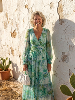 Cargar imagen en el visor de la galería, Althea | Vestido maxi floral de manga larga