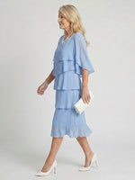 Cargar imagen en el visor de la galería, Brent | Vestido midi en capas