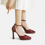 Cargar imagen en el visor de la galería, Evette™ | Tacones de cuero