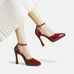 Cargar imagen en el visor de la galería, Evette™ | Tacones de cuero