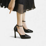 Cargar imagen en el visor de la galería, Evette™ | Tacones de cuero