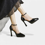 Cargar imagen en el visor de la galería, Evette™ | Tacones de cuero