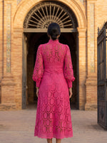 Cargar imagen en el visor de la galería, Carmona | Vestido de encaje primaveral