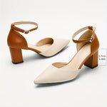 Cargar imagen en el visor de la galería, Marielle™ | Tacones con tiras bicolores