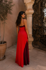 Cargar imagen en el visor de la galería, Vestido Oasis en rojo