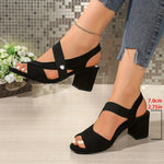 Cargar imagen en el visor de la galería, Elara™ | Tacones Cómodos con Tiras Cruzadas