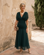 Cargar imagen en el visor de la galería, Vestido maxi elegante para fiesta con escote en corazón