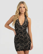 Cargar imagen en el visor de la galería, ARIA | Vestido mini de encaje