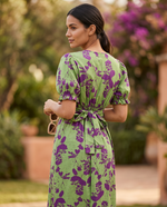 Cargar imagen en el visor de la galería, Andrea | Vestido primaveral estampado