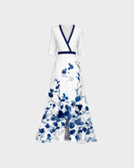 Cargar imagen en el visor de la galería, Pilar | Elegante vestido largo con escote profundo
