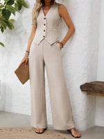 Cargar imagen en el visor de la galería, Sofía | Conjunto Chaleco + Pantalón de regalo
