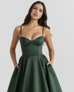Cargar imagen en el visor de la galería, Selene | Falda midi vaporosa
