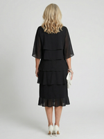 Cargar imagen en el visor de la galería, Brent | Vestido midi en capas

