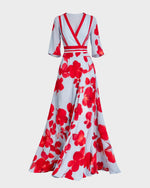 Cargar imagen en el visor de la galería, Pilar | Elegante vestido largo con escote profundo
