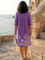 Cargar imagen en el visor de la galería, Galatea | Vestido para paseo vespertino por el jardín
