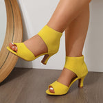 Cargar imagen en el visor de la galería, Camille | Tacones Confort Elástico
