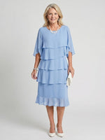 Cargar imagen en el visor de la galería, Brent | Vestido midi en capas
