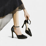 Cargar imagen en el visor de la galería, Evette™ | Tacones de cuero
