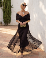 Cargar imagen en el visor de la galería, Vestido maxi elegante para fiesta con escote en corazón

