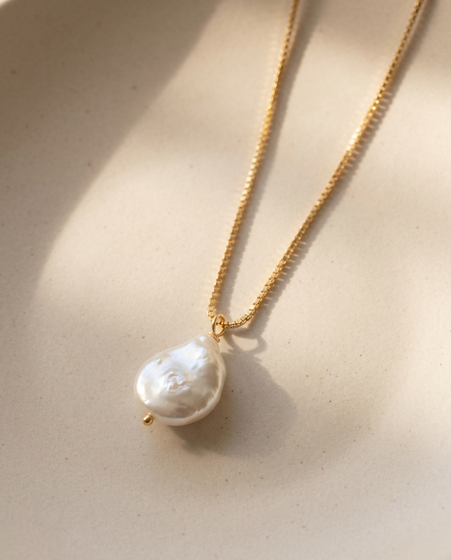 Collar de Perla Natural
