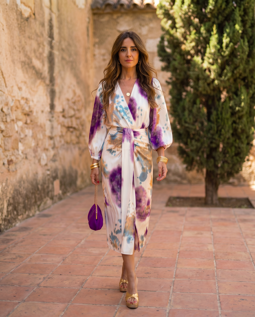 Sofía | Vestido de primavera sofisticado a dos piezas