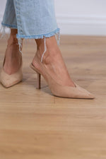 Cargar imagen en el visor de la galería, Marlena™ | Tacones Bajos Nude
