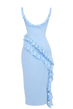 Cargar imagen en el visor de la galería, Ariela | Vestido Largo Con Volantes
